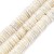 PEM19 Perły muszelkowe LUX koraliki Heishi dyski 11x2mm powlekane sznur 165szt.