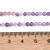 KK164 Ametryn kamień naturalny koraliki kule 3mm fasetowane sznur 126szt