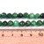 KK167 Fuchsyt kamień naturalny koraliki kule 6mm fasetowane sznur 30szt