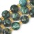 KK169 Fuchsyt kamień naturalny koraliki dysk fasetowany 10x5mm moneta sznur 31szt