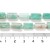 AMZ27 Amazonit kamień naturalny koraliki walec 6,5x10mm-7x11mm fasetowany sznur 31szt