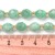 AMZ28 Amazonit kamień naturalny koraliki beczułka 7x8mm fasetowana sznur 19szt