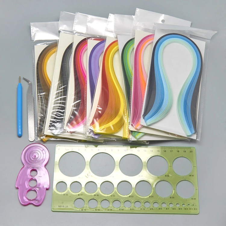 02 Zestaw startowy do Quillingu Quilling 12-elem. 800 pasków