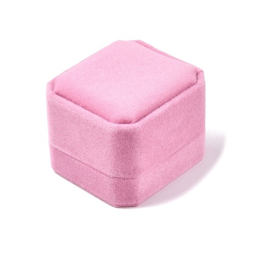 POZ112 Pudełko welurowe na pierścionek 5x5,5cm