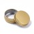 SP45 Pojemnik słoik słoiczek aluminiowy zakręcany 40x18mm 18ml złoty