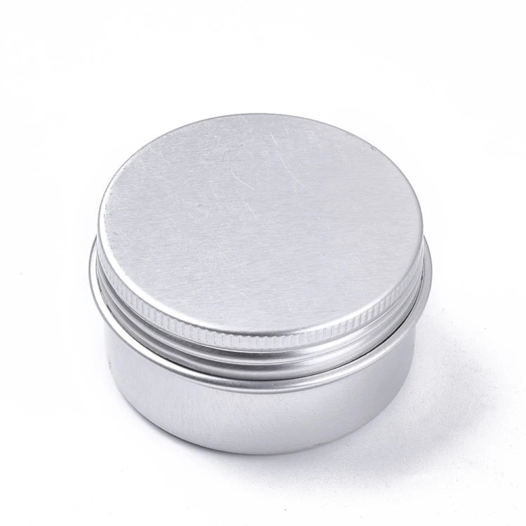 SP47 Pojemnik słoik słoiczek aluminiowy zakręcany 46x25mm 35ml