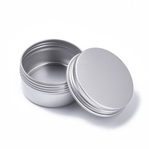 SP47 Pojemnik słoik słoiczek aluminiowy zakręcany 46x25mm 35ml