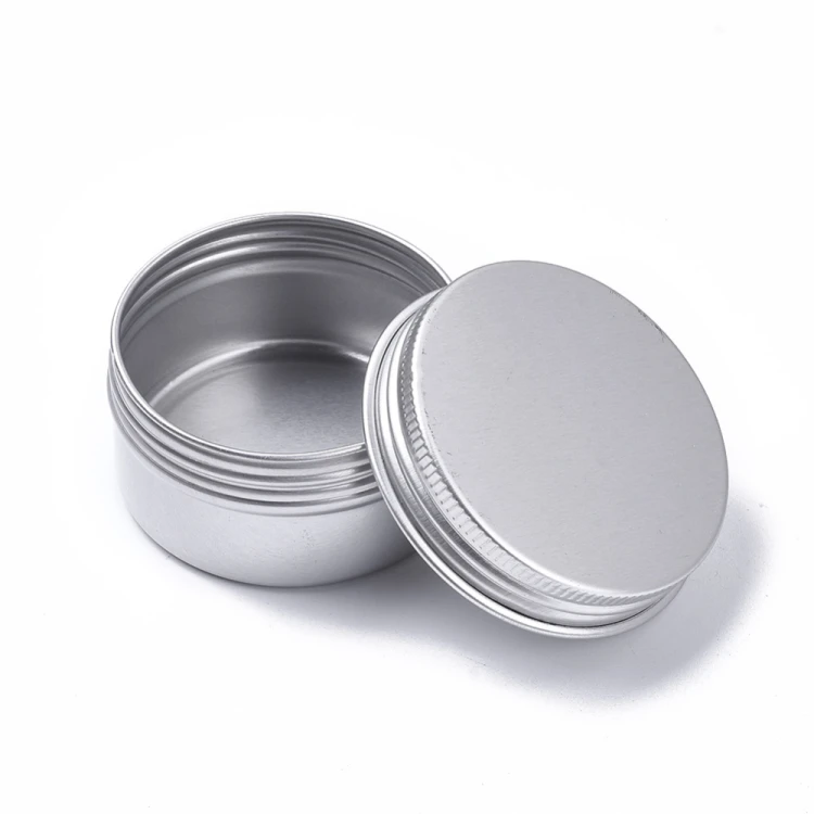 SP47 Pojemnik słoik słoiczek aluminiowy zakręcany 46x25mm 35ml