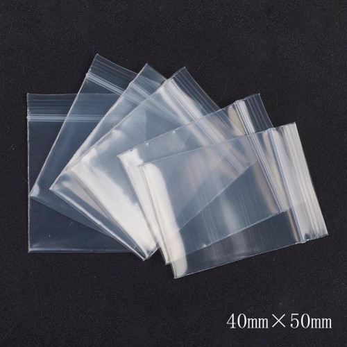 Woreczki strunowe PREMIUM bardzo grube 100 mikronów 40x50mm 100szt