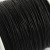 SW105 Sznurek pleciony bawełniany woskowany 1mm rolka 90m - czarny