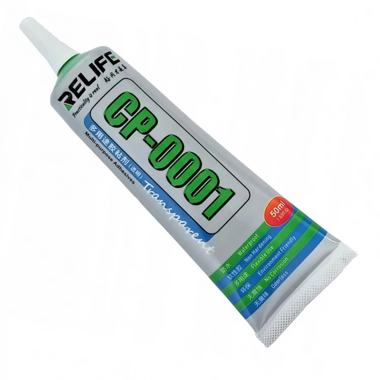 Klej uniwersalny CP-0001 50ml do rękodzieła DIY z aplikatorem precyzyjnym