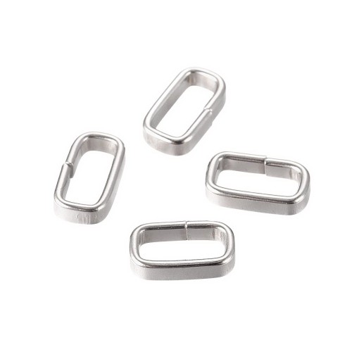 LAP183 Krawatka podwieszka 1,8x8x4mm 5szt do wisiorków stal nierdzewna