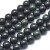 JAD190 Jadeit Birmański czarny Myanmar Black kamień naturalny koraliki kule 10mm