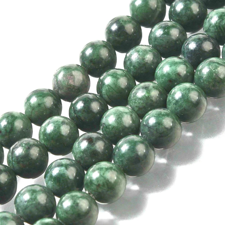 JAD194 Jadeit kamień naturalny koraliki kule 6mm