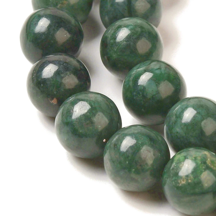 JAD194 Jadeit kamień naturalny koraliki kule 6mm