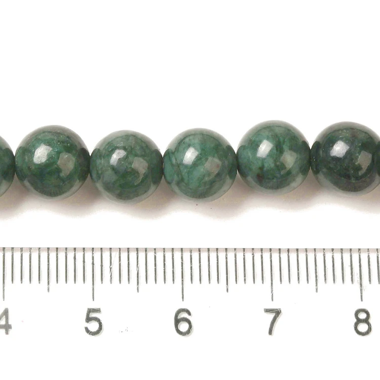 JAD194 Jadeit kamień naturalny koraliki kule 6mm