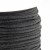 ssy15- szpula 70m sznurek satynowy nylonowy 1mm - czarny