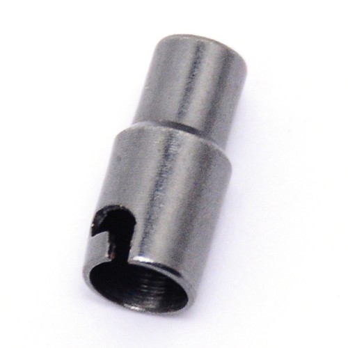 Zap404 Zapięcie magnetyczne do rzemieni mosiężne 5x15mm garfitowe