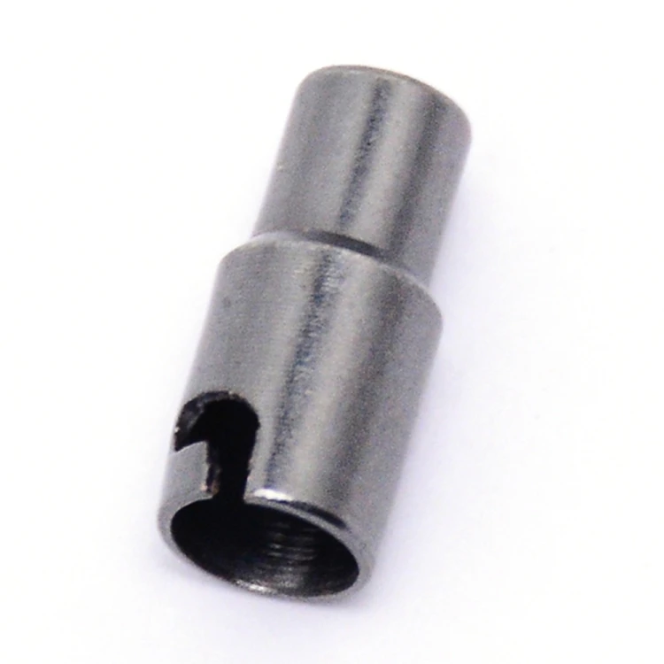 Zap404 Zapięcie magnetyczne do rzemieni mosiężne 5x15mm garfitowe