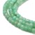 KK185 Chryzopraz kamień naturalny koraliki kostki 2,5x2,5mm fasetowane sznur 167szt